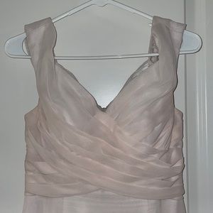 Azazie, style: LECIA; Rose petal, bridesmaid dress. Worn once!